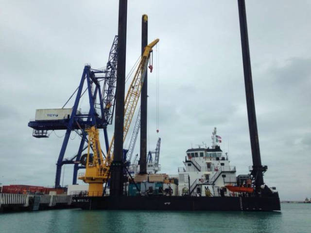 Plataforma exploradora en chicxulub