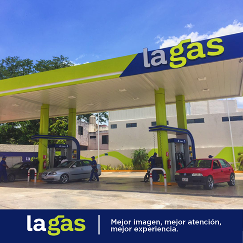 la gas, gasolinera