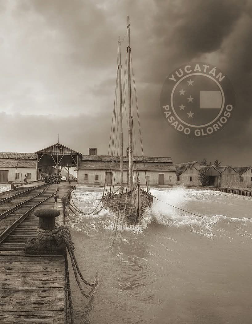 PUERTO PROGRESO EN 1906.