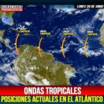 Las ondas tropicales llegarán cada semana muy seguido y debemos estar pendientes de que no se vuelvan ciclones en el mes de julio.