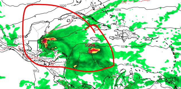 ENTRARÁ NORTE ESTE 30 DE OCTUBRE Y PÓSIBLE BAJA PRESIÓN O CICLÓN EL 4 O 5 DE NOVIEMBRE.